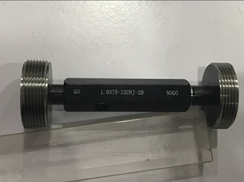 1.9375-12 UNJ 2B plug gage