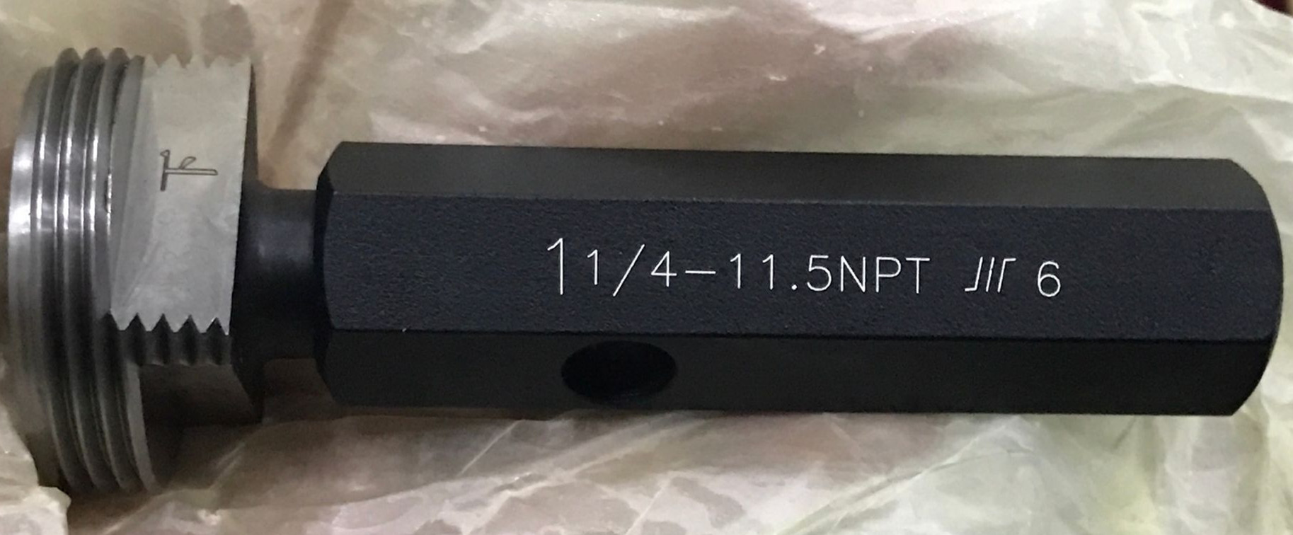 1 1-4 NPT plug gage